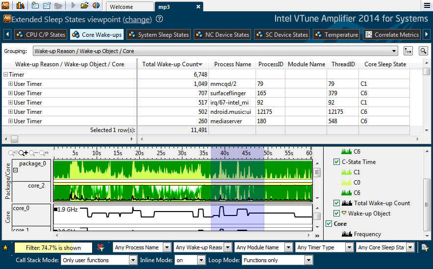 Getting Started with Intel Energy Profiler™ for Android