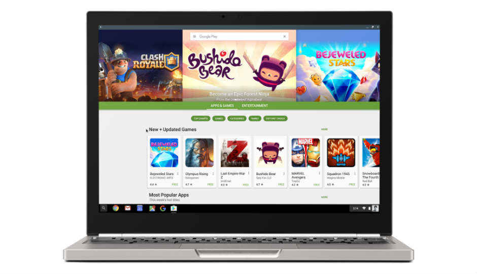 Google is adding a million Android apps to Chrome OS