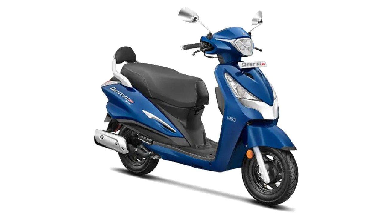Hero Destini 125 XTEC ப்ளூடூத் கனெக்டிவிட்டி LED ஹெட்லைட்  உடன் அறிமுகம்.