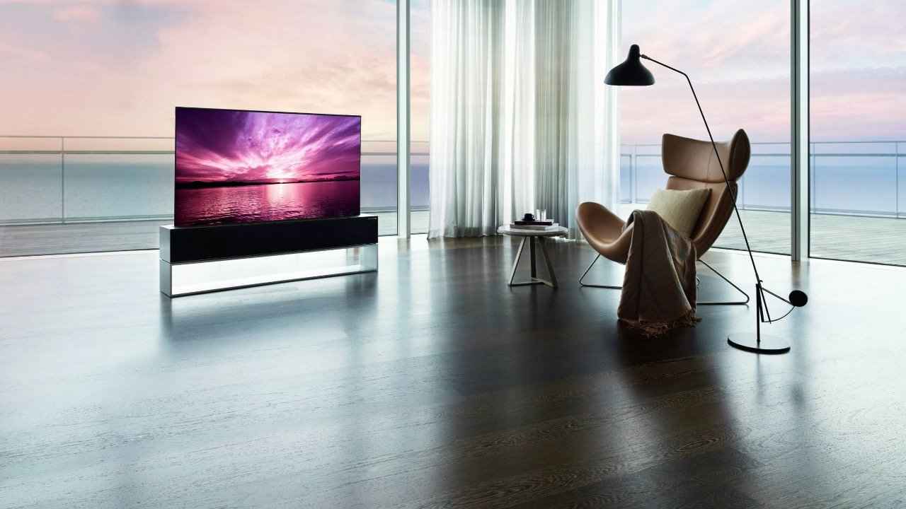 LG’s 65-inch rollable Signature OLED TV has a price tag of Rs 64 Lakhs