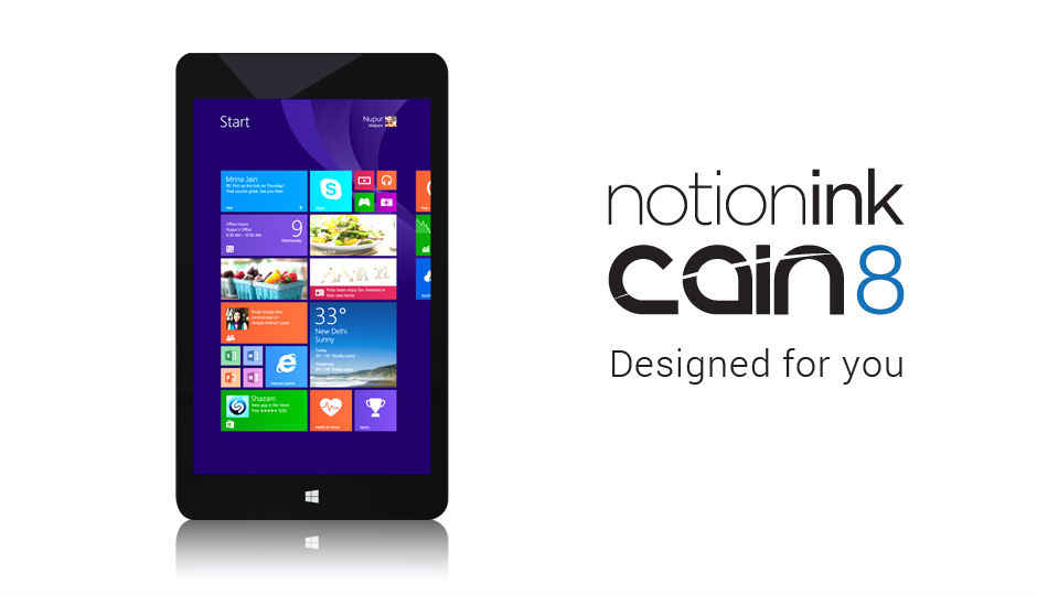 Notion Ink launches 8-inch Windows 8.1 tablet for Rs. 9,990