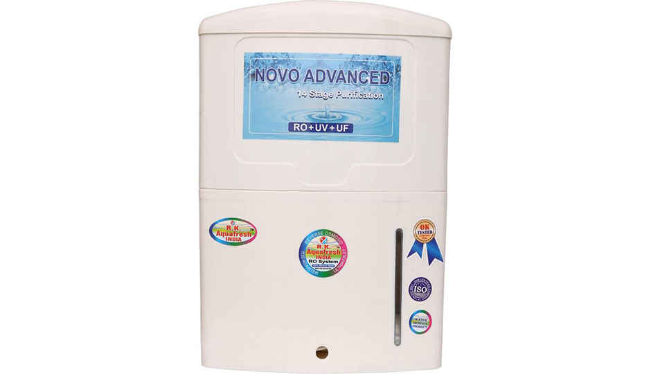 Rk Aquafresh India SWIFT Advanced 14STAGE 12 L RO + UV +UF Water Purifier (White)