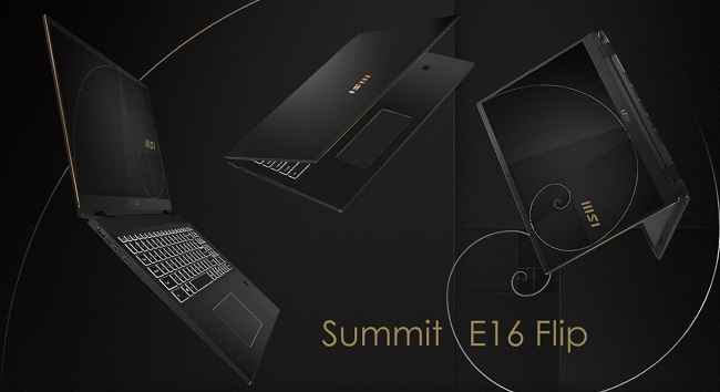 MSI Summit E16 Flip