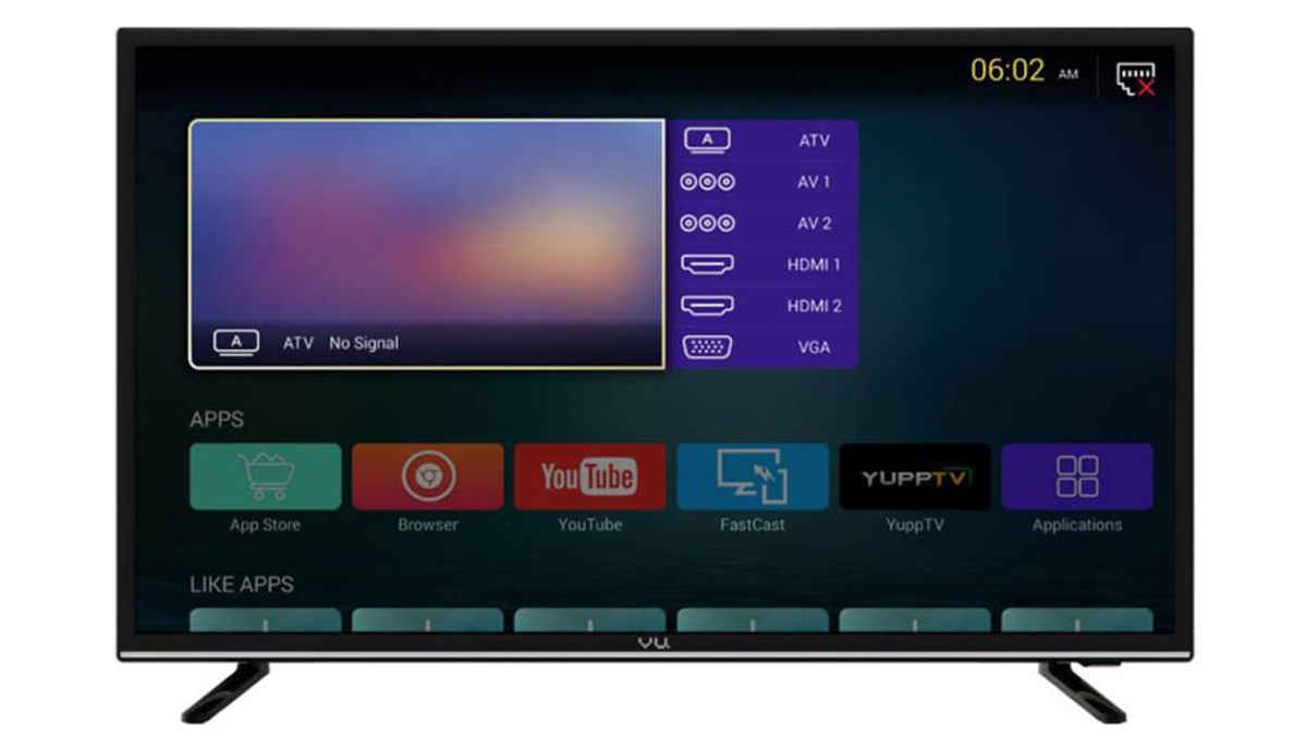 VU 32 इंच Smart HD Ready LED टीवी 