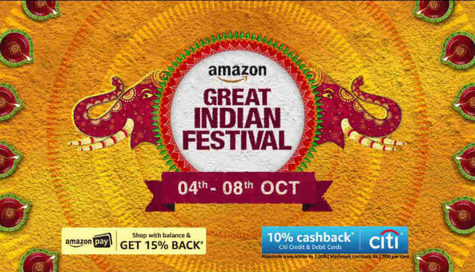 Amazon Great Indian Festive Sale day 1: Deals on Apple iPhone 8, OnePlus 5, Amazon Fire TV Stick and more