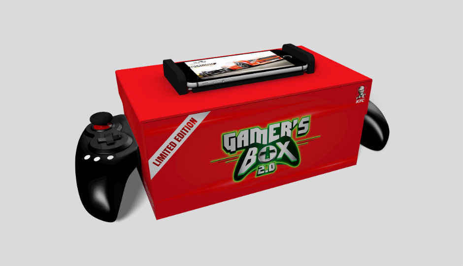 KFC and Mountain Dew have created a meal box that doubles as a game controller!
