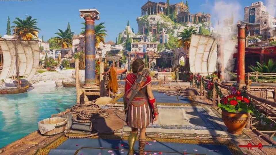 Assassin's Creed Odyssey - an open world game from Ubisoft