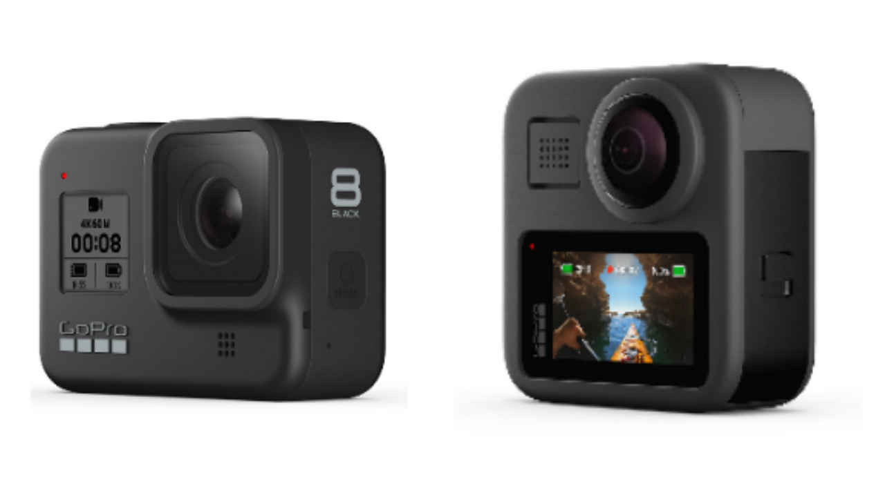 GoPro Hero8 Black, Hero Max cameras launched along with new Mods