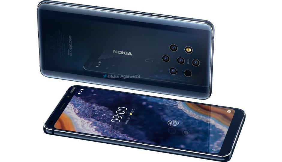 Nokia 9 PureView का आधिकारिक रेंडर आया सामने