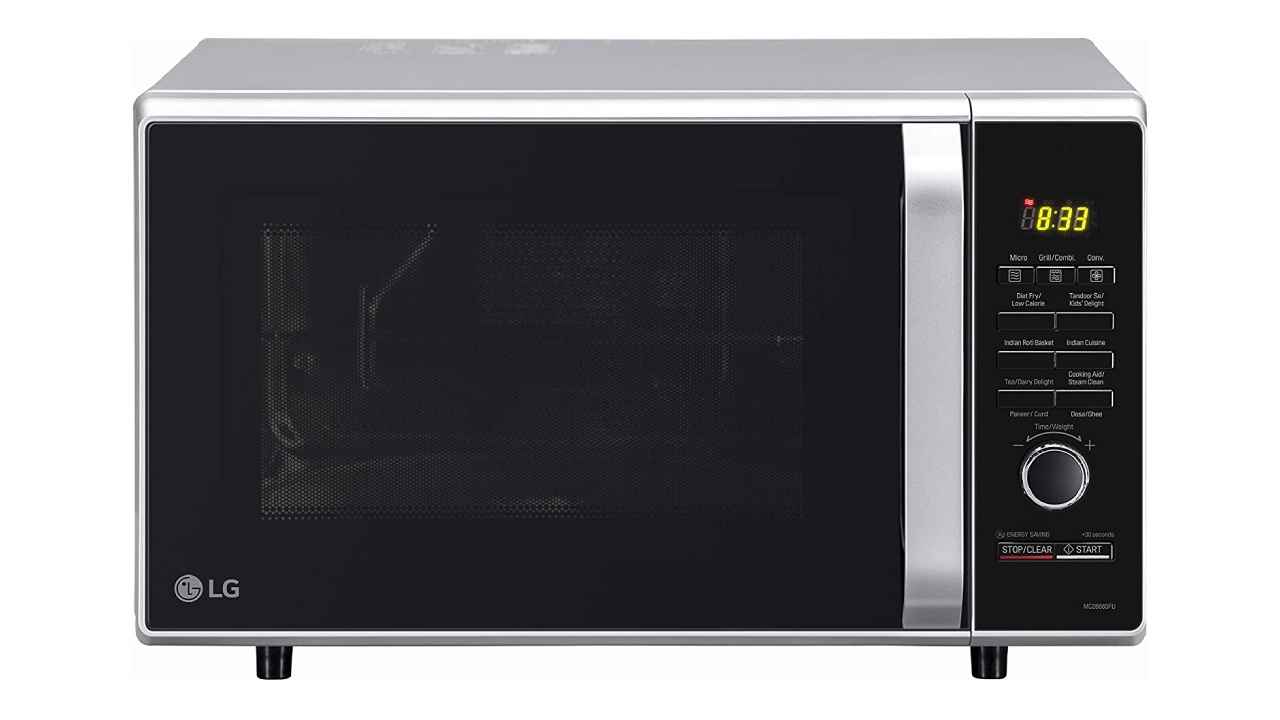 Microwave ovens with 27L or higher capacity suitable for Medium-sized families