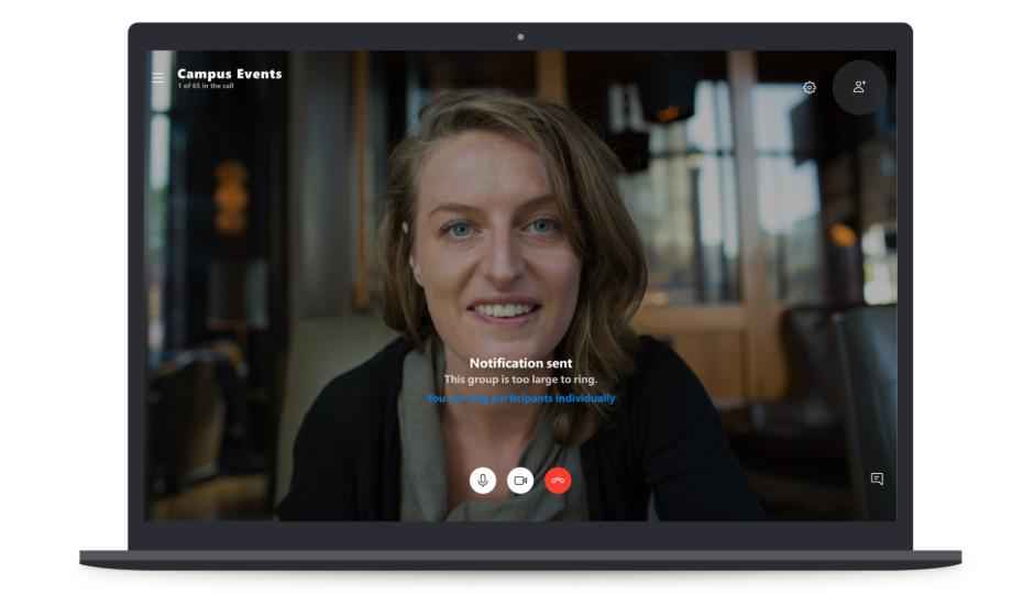 Skype quietly increases participant count in group video calls to 50