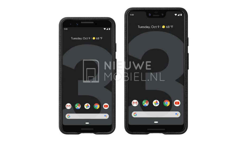 More photos of the Google Pixel 3 XL emerge confirming minty white colour and a wide notch