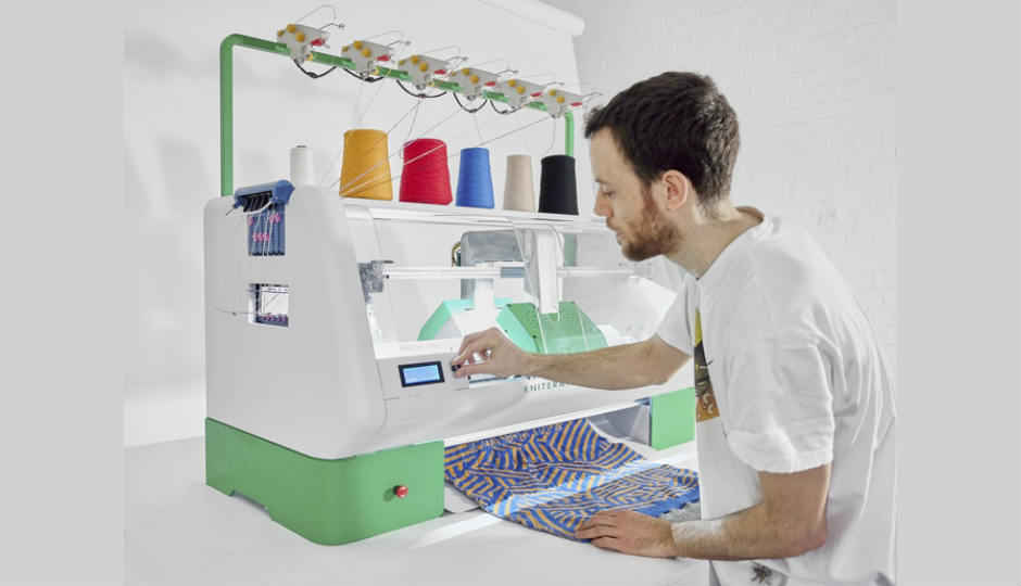 Now stitch and knit your own clothes with this digital knitting machine