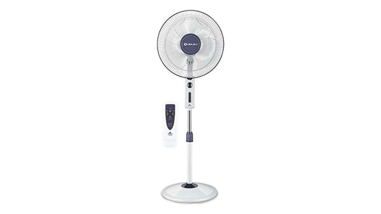 Pedestal fans with remote control for easy operation