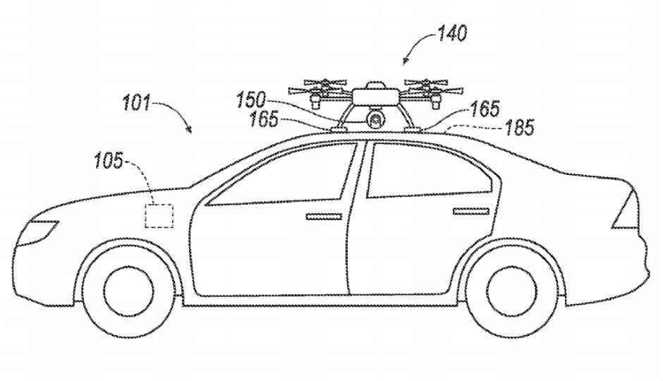 Ford’s patent suggests using drones as surrogate car sensors