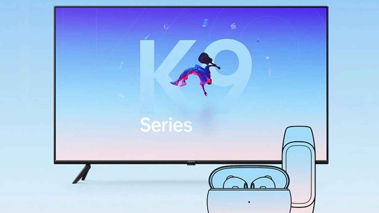 Oppo Smart TV K9 with 120Hz refresh rate launching alongside Oppo K9 on May 6