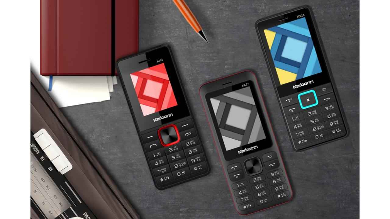 Karbonn Mobiles launches a new series of feature phones