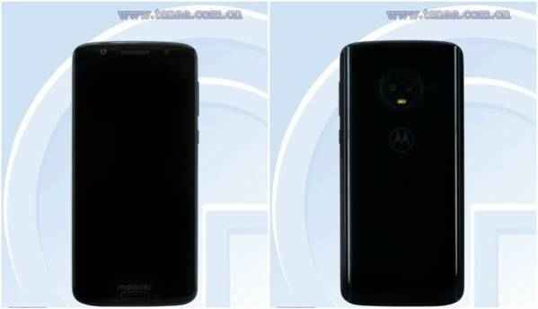 Moto G6 design revealed in leaked images on TENAA
