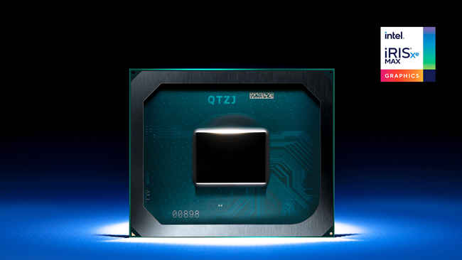 Intel Irix Xe MAX GPU 