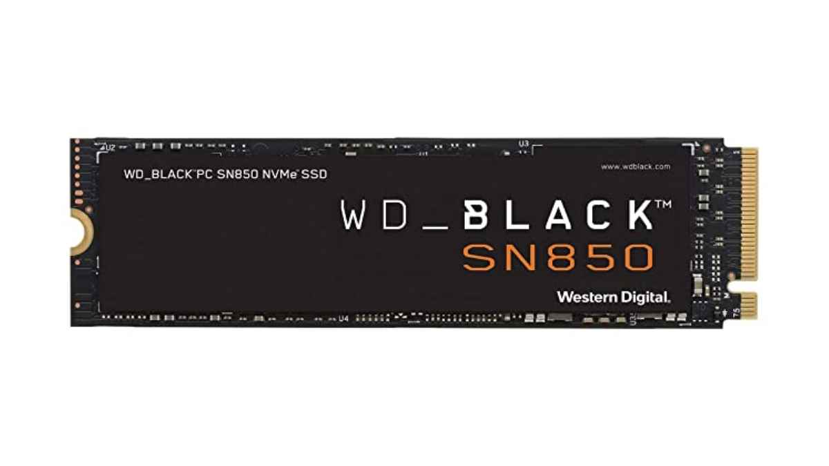 WD Black SN850 1TB NVMe SSD