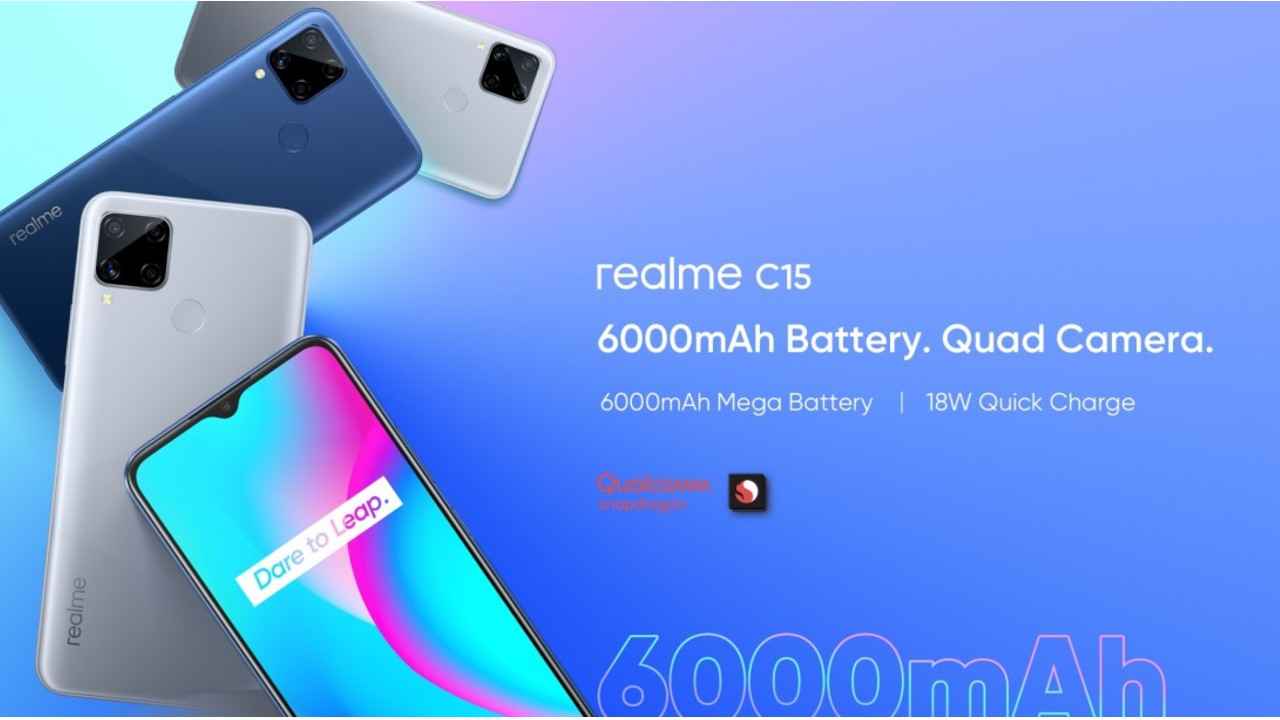 Realme C15 குவால்காம் எடிஷன் ஸ்மார்ட்போன் இந்திய சந்தையில் அறிமுகம்