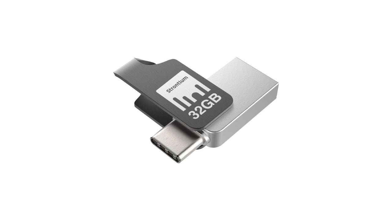 HP Type 'C' OTG 3.1 Metal USB Dual Drive X304m 32 GB OTG Drive - HP 