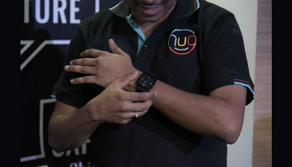 Gesture control smartwatch by Indian start-up debuts in Mumbai