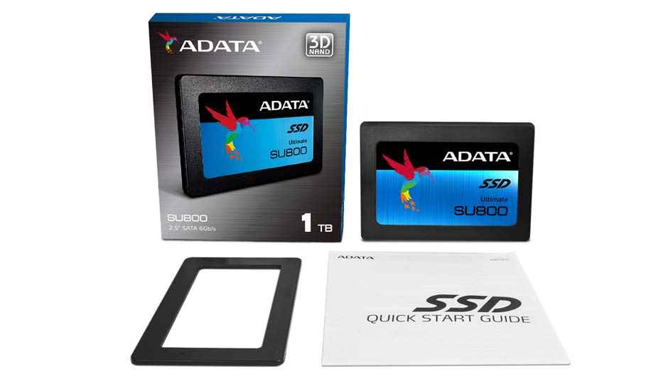 ADATA unveils SU800 SSD series with 3D NAND