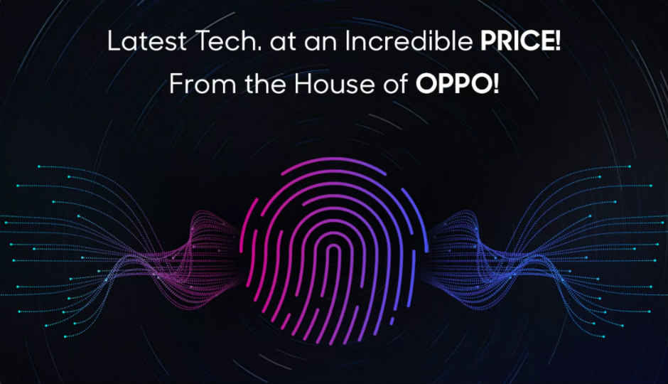 Oppo teases phone with in-display fingerprint sensor, may be Flipkart exclusive