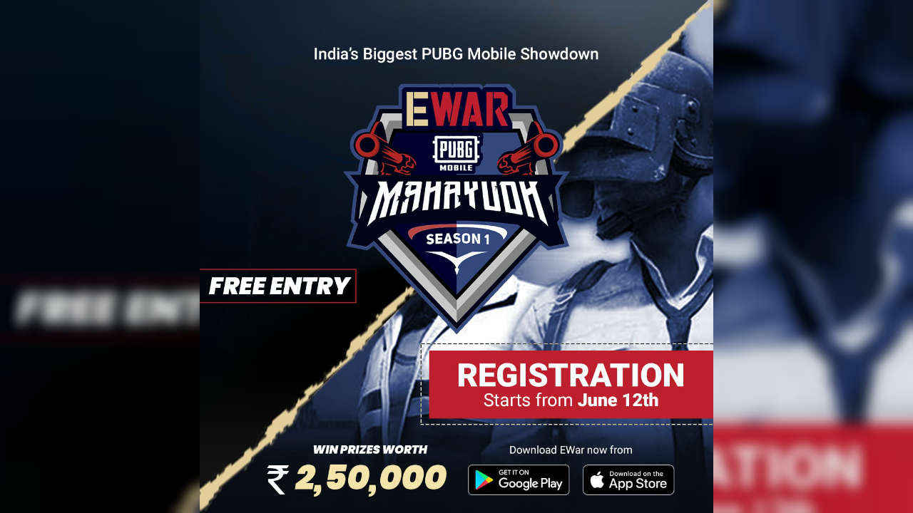 EWar announces EWar PUBG Mobile Mahayudh, confirms participation of Team Soul, Hydra Official and more