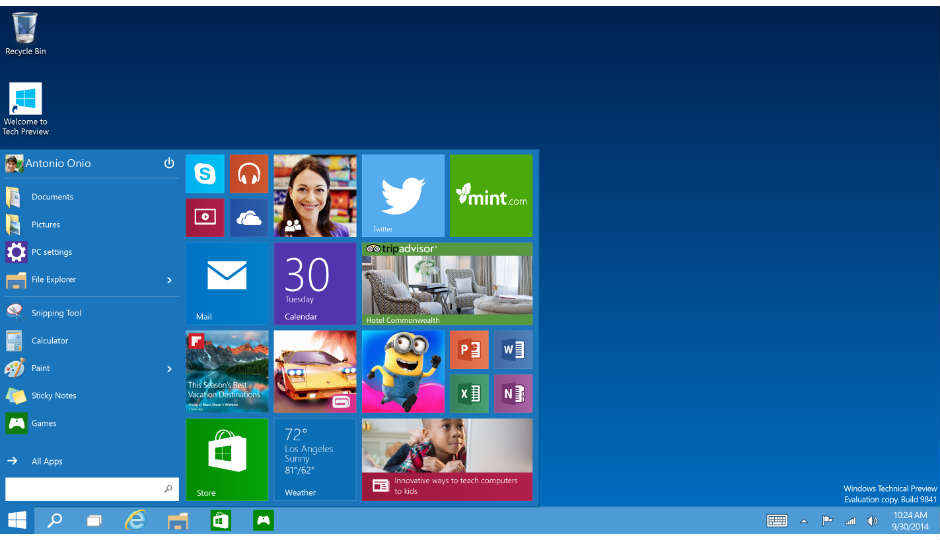 Windows 10 Technical Preview: 10 tips & tricks