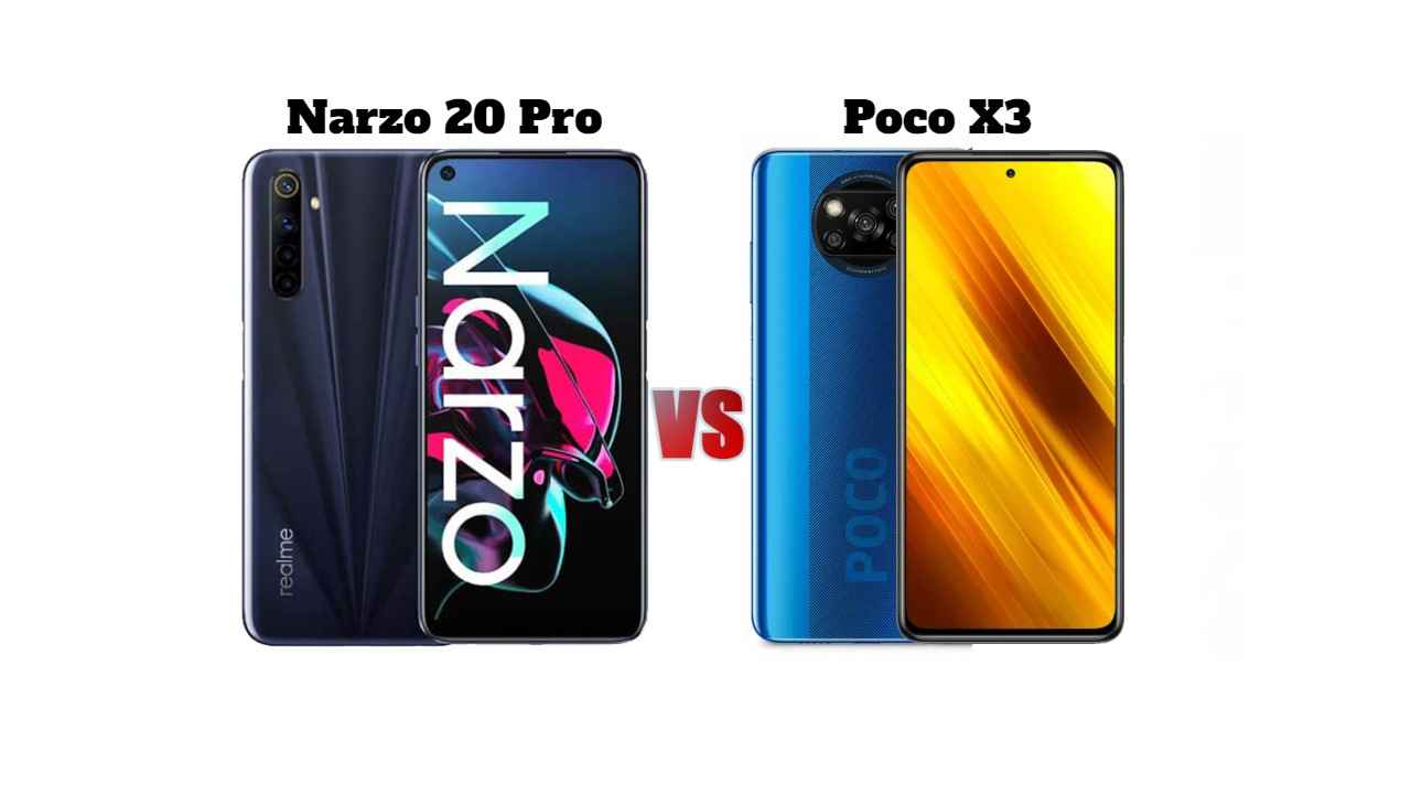 Poco X3 vs Realme Narzo 20 Pro: 20,000 ರೂಗಳಿಗಿಂತ ಕಡಿಮೆ ಬೆಲೆಯಲ್ಲಿ ಬರುವ ಈ ಸ್ಮಾರ್ಟ್ಫೋನ್ನಲ್ಲಿ ಯಾವುದು ಬೆಸ್ಟ್?