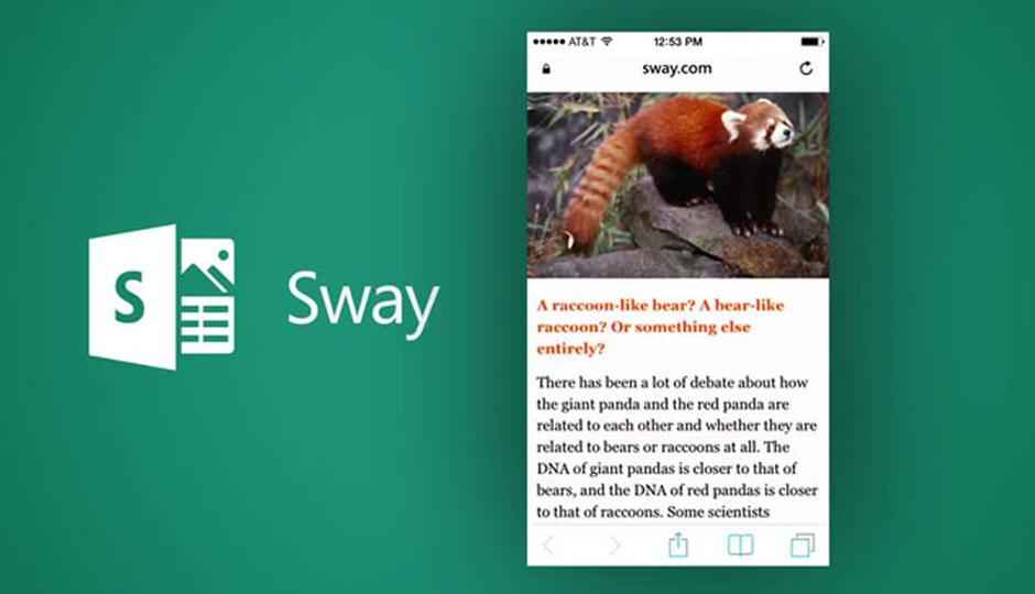 microsoft sway download mac