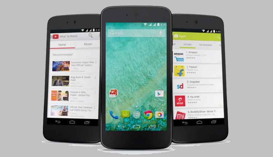 Android One smartphones to get Lollipop update by January 2015