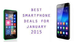 Best smartphone deals for January 2015