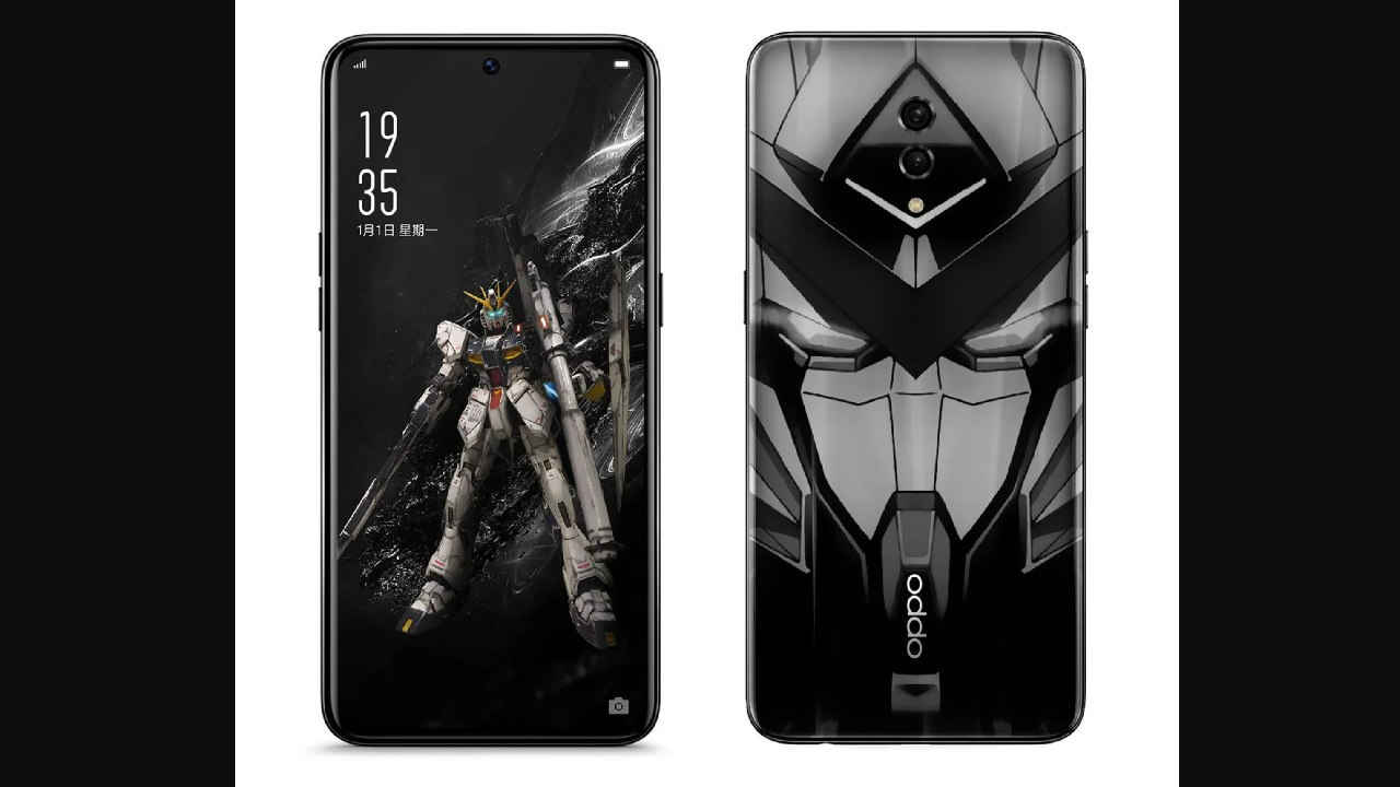 Oppo Reno Ace GUNDAM Edition may launch on October 10
