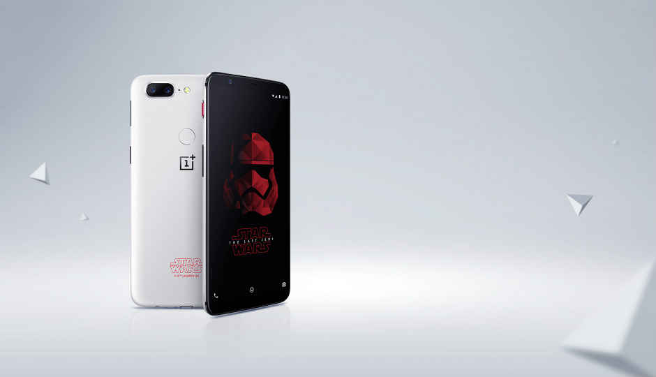 OnePlus 5T Star Wars Limited Edition భారతదేశం లో ప్రారంభించబడుతోంది, డిసెంబర్ 15 నుండి అమ్మకానికి అందుబాటులో ఉంటుంది