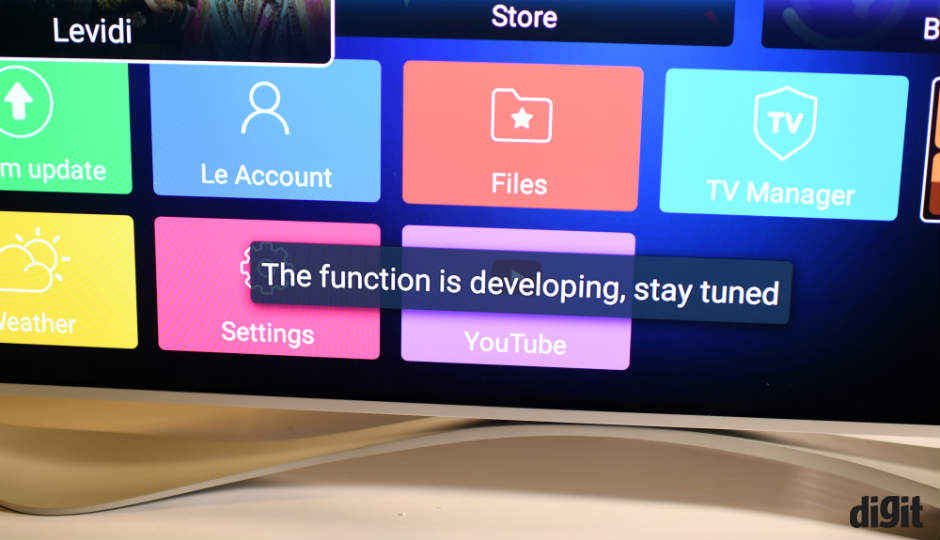 LeEco Super3 X55 4K UHD Smart TV: In Pictures LeEco Super3 X55 4K UHD Smart TV: In Pictures
