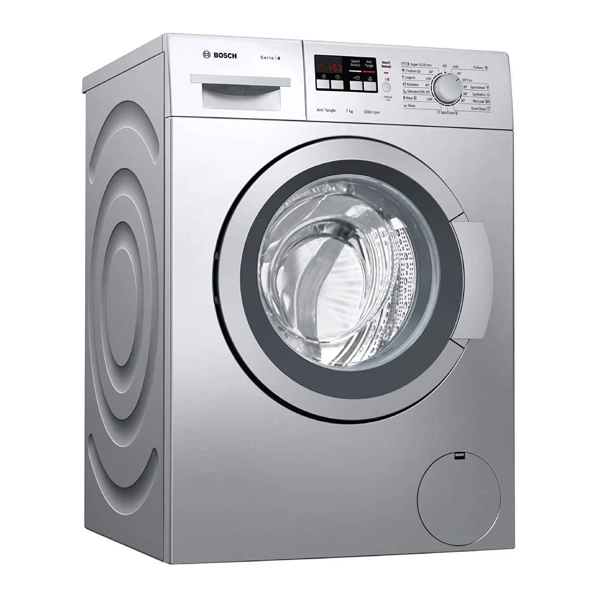 Bosch 7 kg Fully Automatic Front Load Washing Machine Grey  (WAK2416SIN)