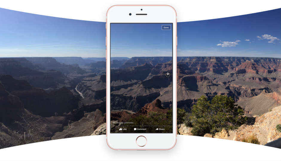 You can view 360 photos right on your Facebook News Feed now