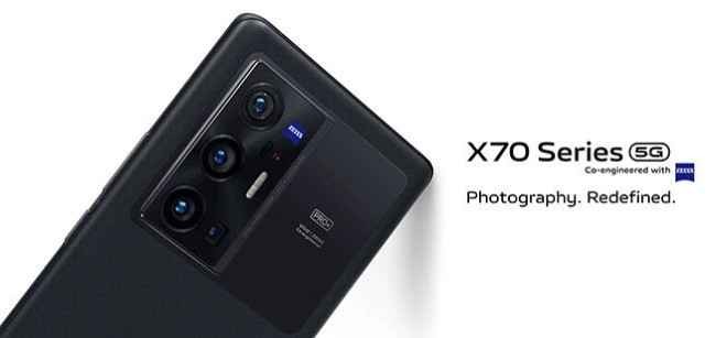 Vivo X70-series images used for representational purpose.