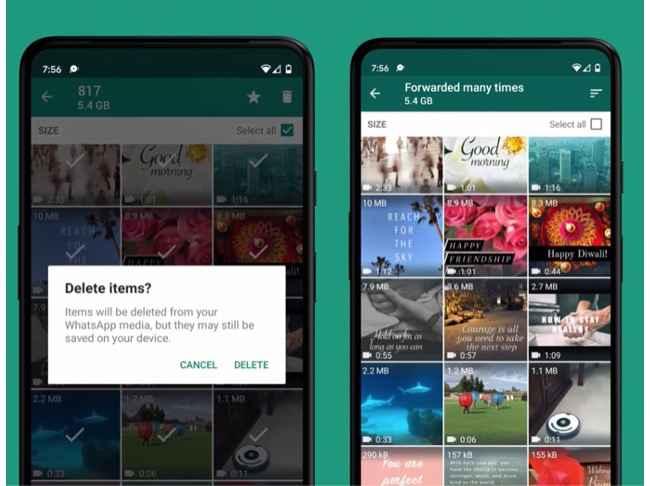 WhatsApp Storage Management tool released