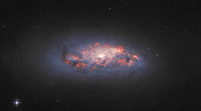 Star Formation On NGC 972 Galaxy