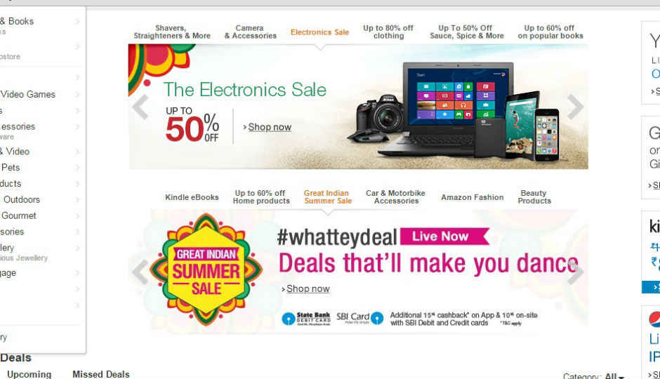 Amazon kicks off ‘The Great India Summer Sale’, to run from May 6-8