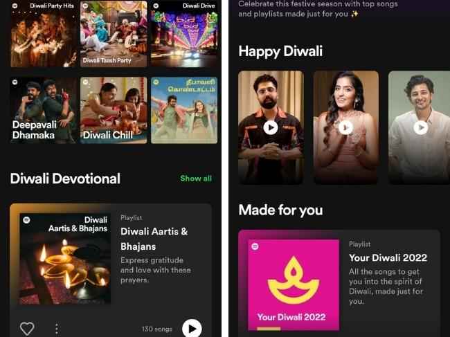 Spotify Diwali Hub