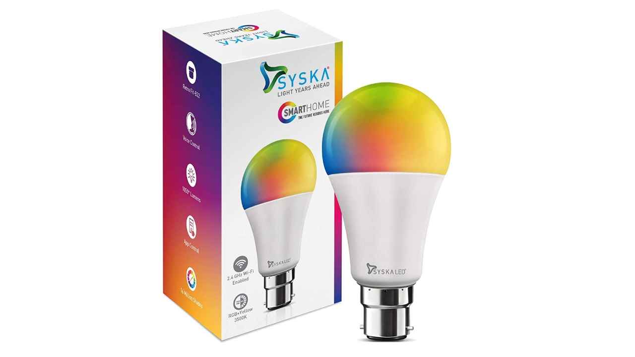 Smart LED bulbs with B22 sockets popular with Indian homes