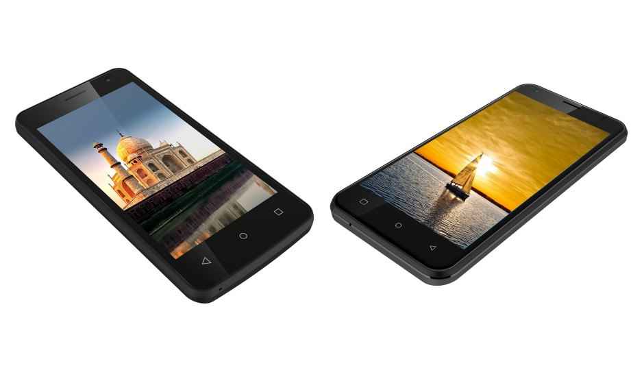 iVoomi Me 4, Me 5 with Android Nougat launched in India at Rs 3,499, Rs 4,499