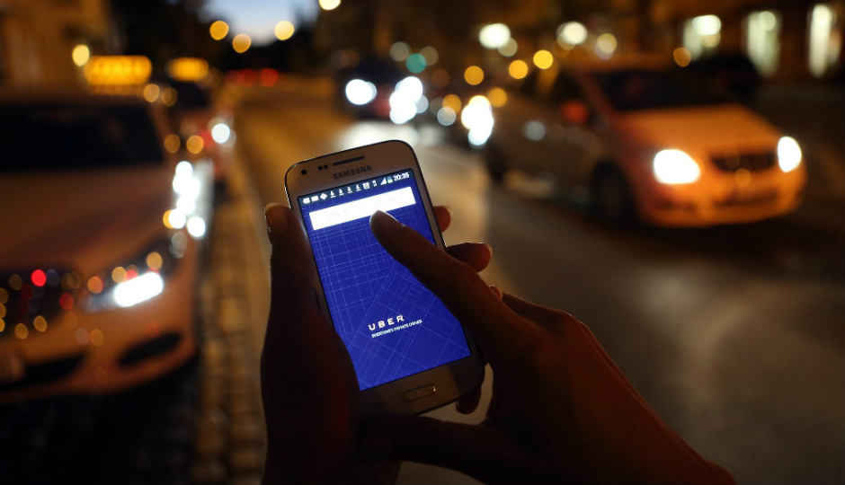 Uber says over 15,000 riders were taking a trip at midnight on New Year’s Eve in India