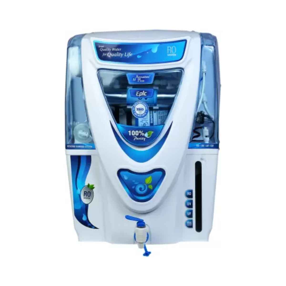 Aquatec Plus Epic 15 L RO + UV + UF + TDS Water Purifier 