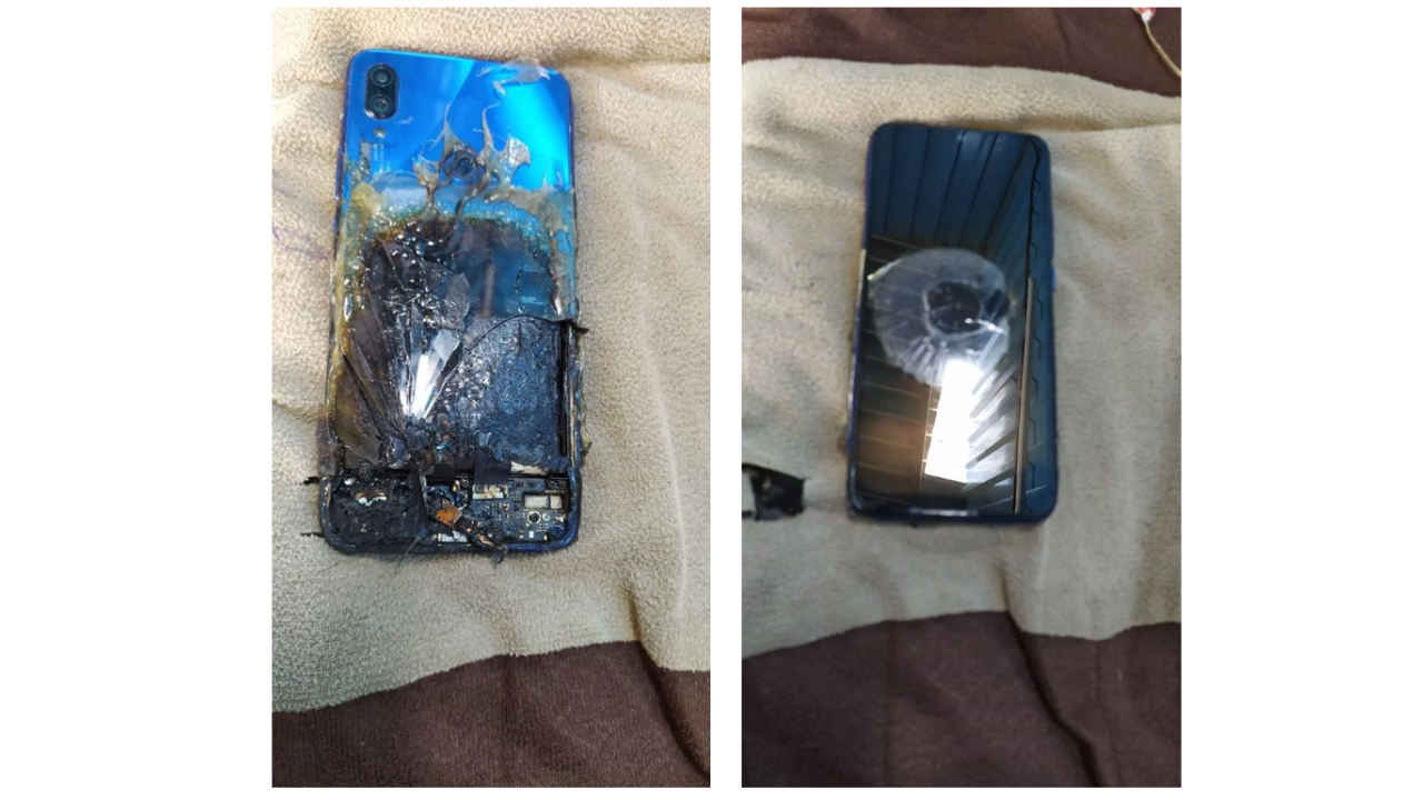Xiaomi Redmi Note 7S स्मार्टफोन ने पकड़ी आग, कंपनी ने कहा ग्राहक की गलती